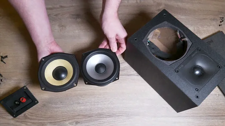 Polk Audio Monitor XT15 : Part 1: disassembly drivers